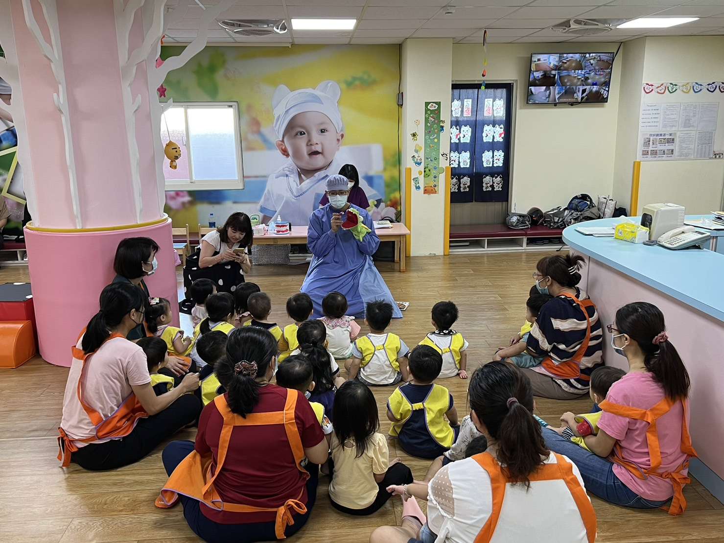 桃園衛生局明舉辦兒童免費塗氟活動 送超人氣「吉伊卡哇」娃娃