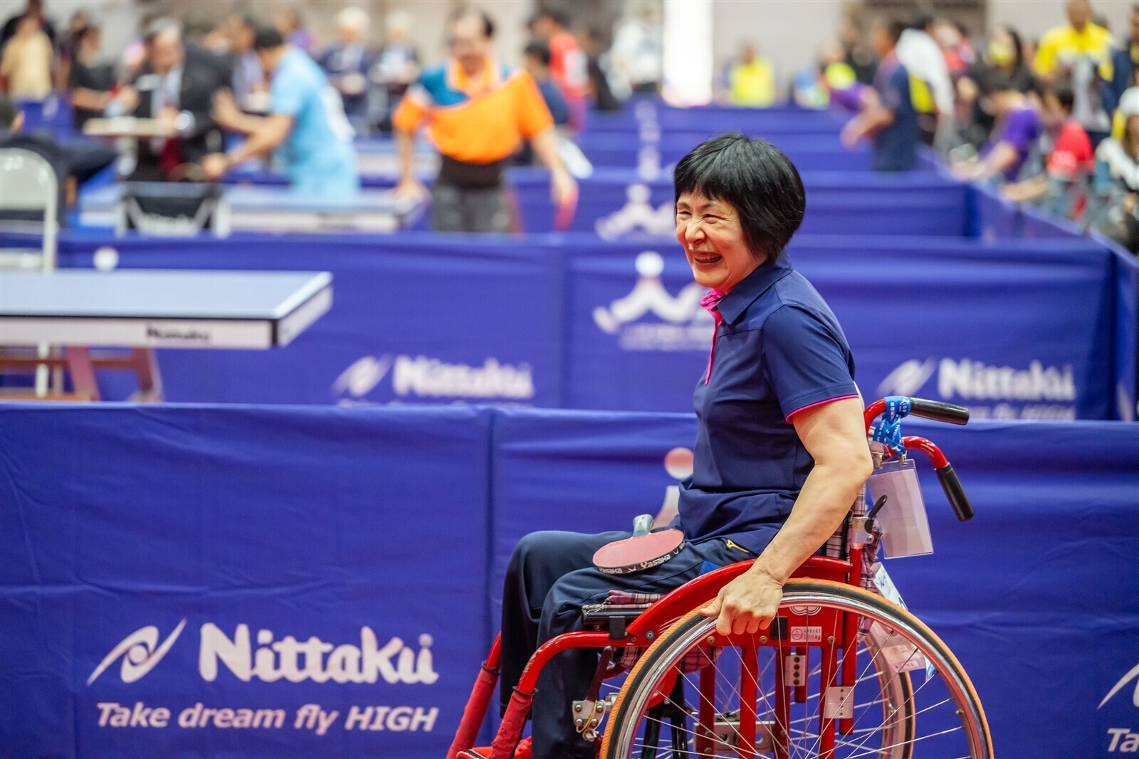 從廚房到球場!「最強桌球阿嬤」盧碧春參加世壯運 目標拿金牌