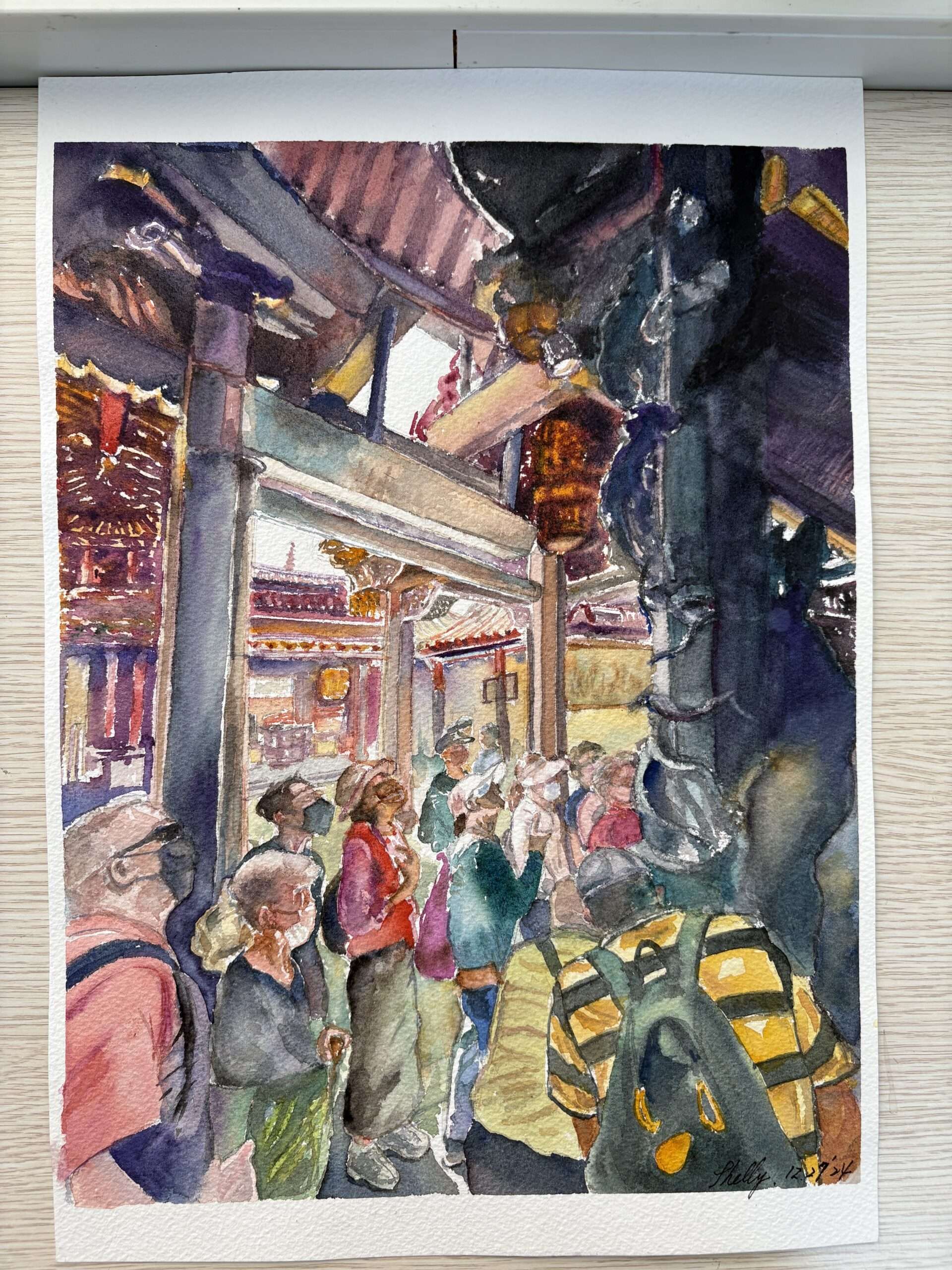 林口社大20周年創意藝術展登場 逾百幅佳作詮釋在地記憶 S 94765086 scaled