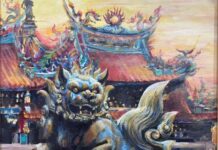 林口社大20周年創意藝術展登場 逾百幅佳作詮釋在地記憶