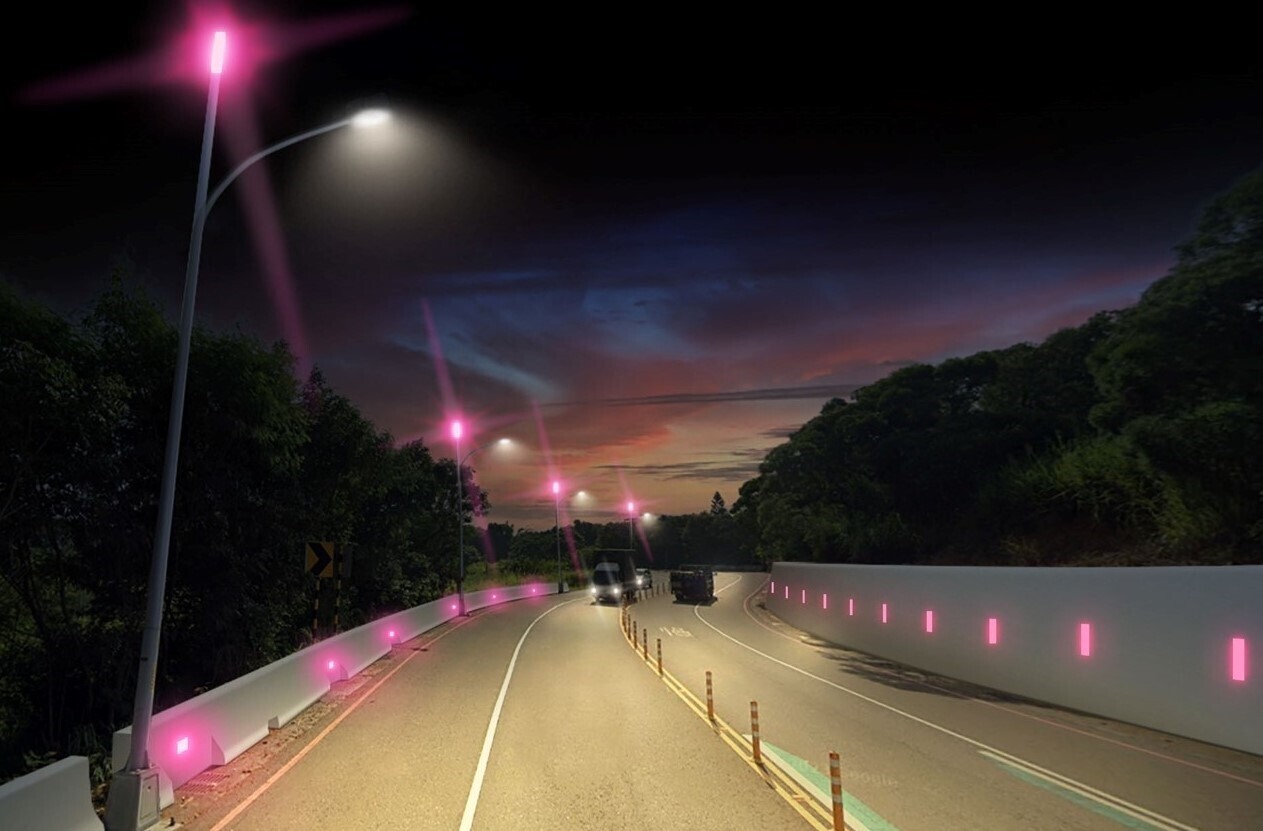 台中浪漫新亮點!「粉紅公路」預計5月底前完工