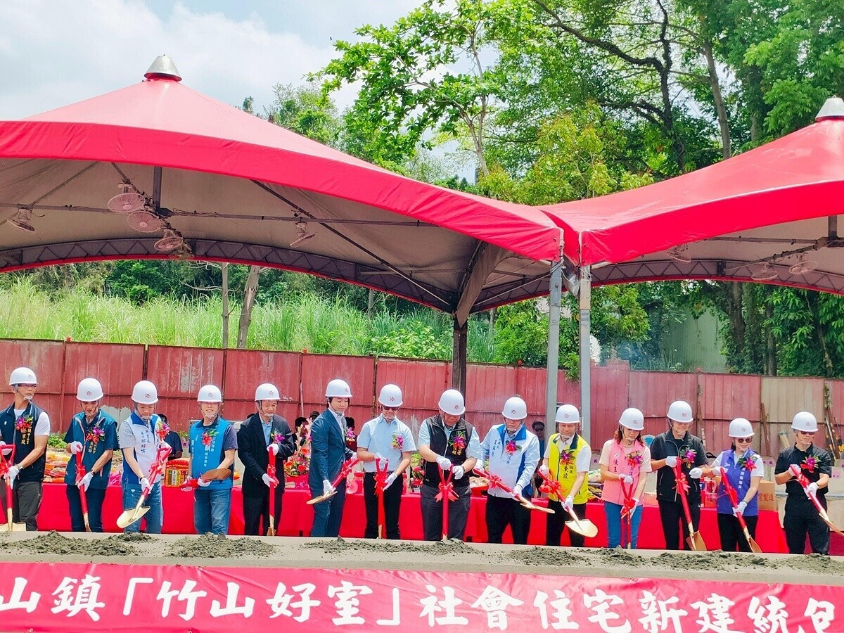 融入在地特色!南投第2案社宅動土、家長可放心托育