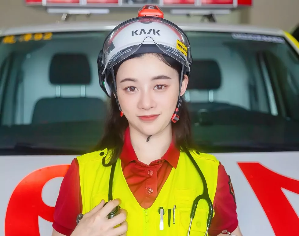 桃消龍潭分隊正妹救護員 勇奪全國十大傑出救護技術員 g54g5z4fw
