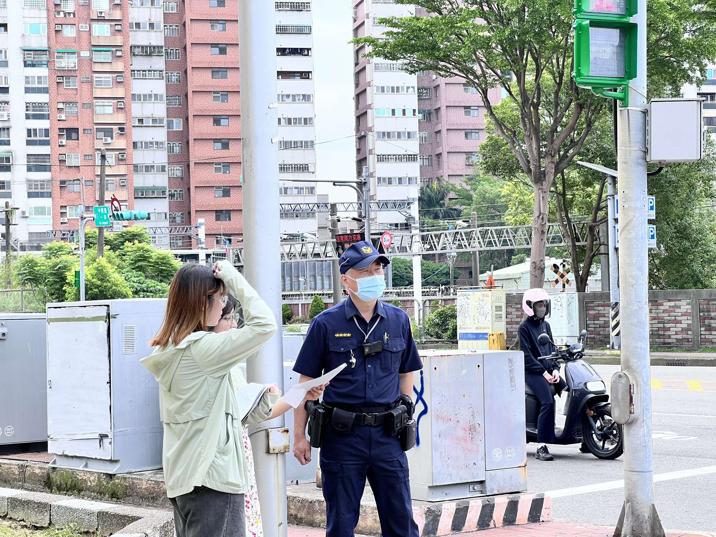 甩「行人地獄」惡名 壢警與專家研擬易肇事路口改善方案 S__35012652_0