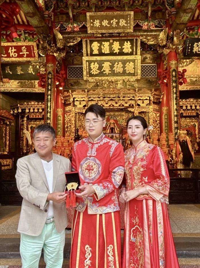 在桃園大廟景福宮結婚!開漳聖王、月老神君見證新人喜結良緣 1078636_0