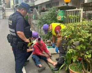 喪子之痛難釋懷 大園警溫暖開導解醉翁心結