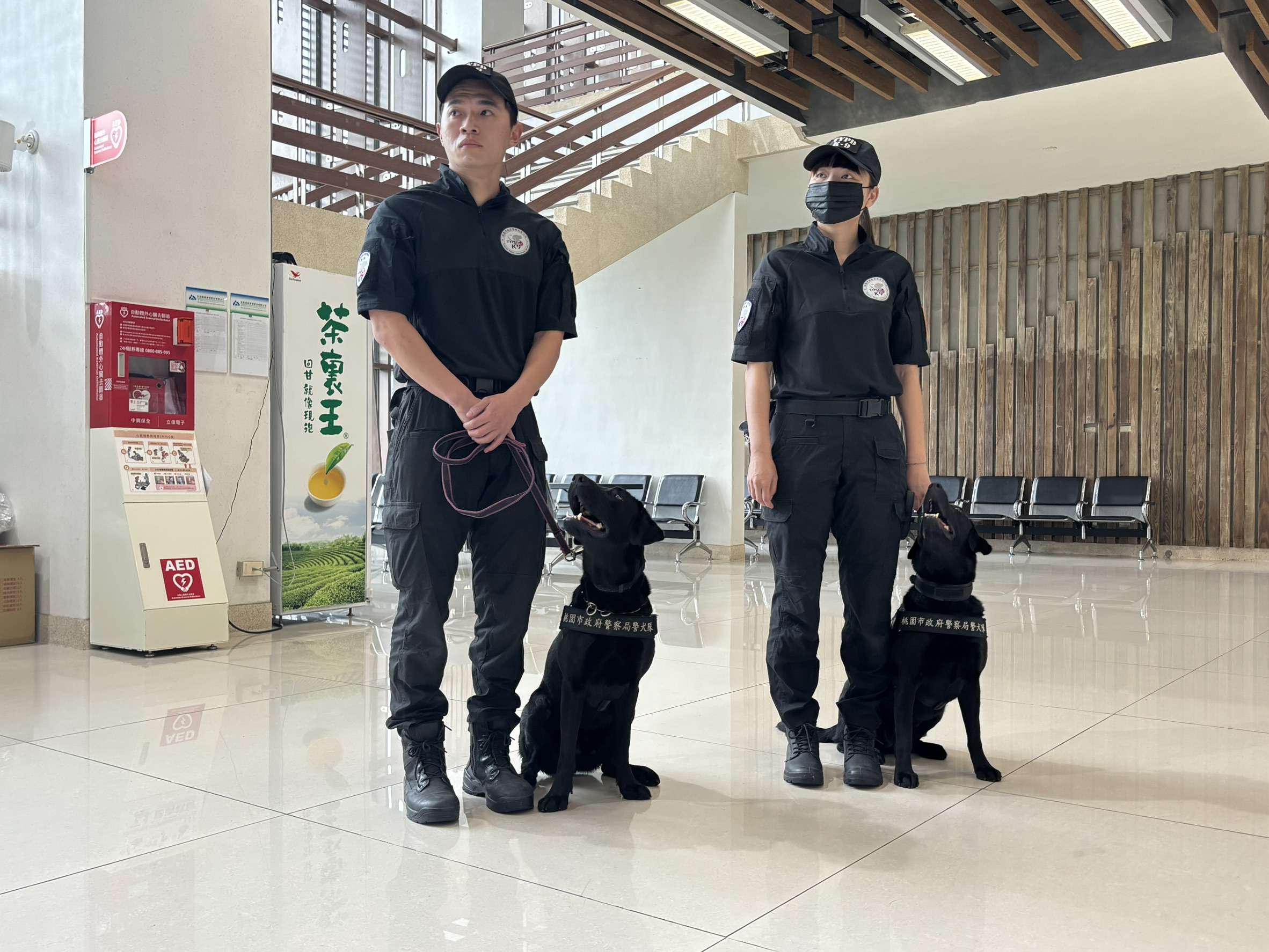 世壯運射擊賽事公西靶場舉行 龜山警攜手警犬隊執行場館安全檢查 S__17367160