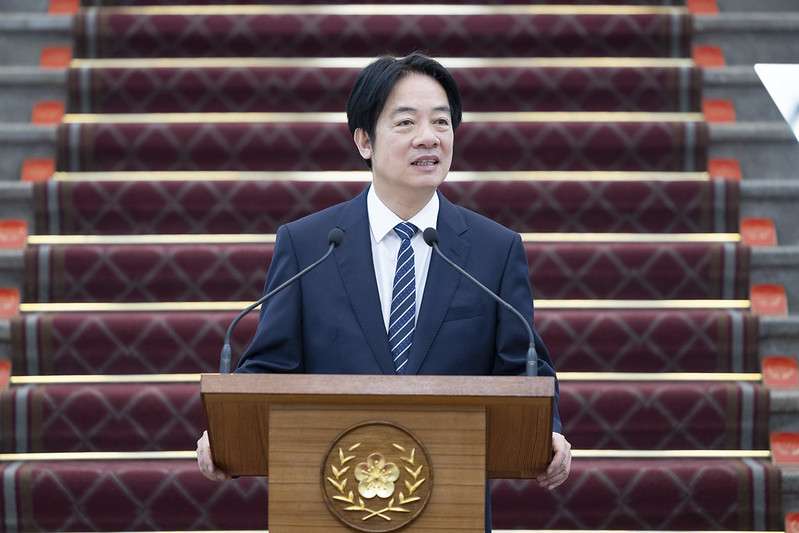 賴清德發表執政周年談話 宣布將對在野黨主席進行「重要國安情勢簡報」 S__3973215_0_0