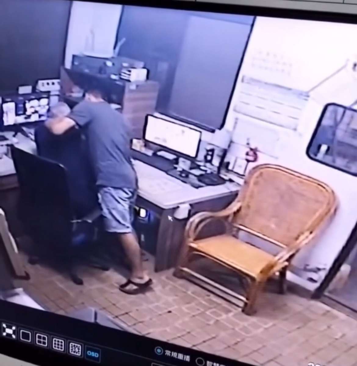 【有片】忘帶遙控竟痛毆警衛!桃園惡男行徑曝光引發關注 S__3973215_0_0