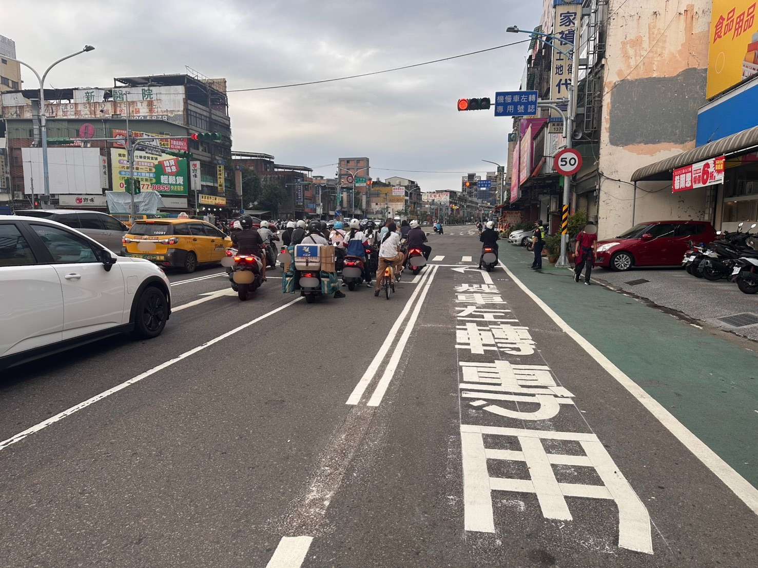 機車通行安全升級!龜山這處增左轉專用號誌、車道 S__3973215_0_0