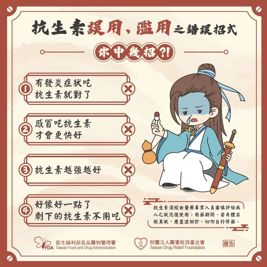 抗生素不是萬靈丹!藥害救濟基金會:這些情況下沒幫助 職推課程-花藝