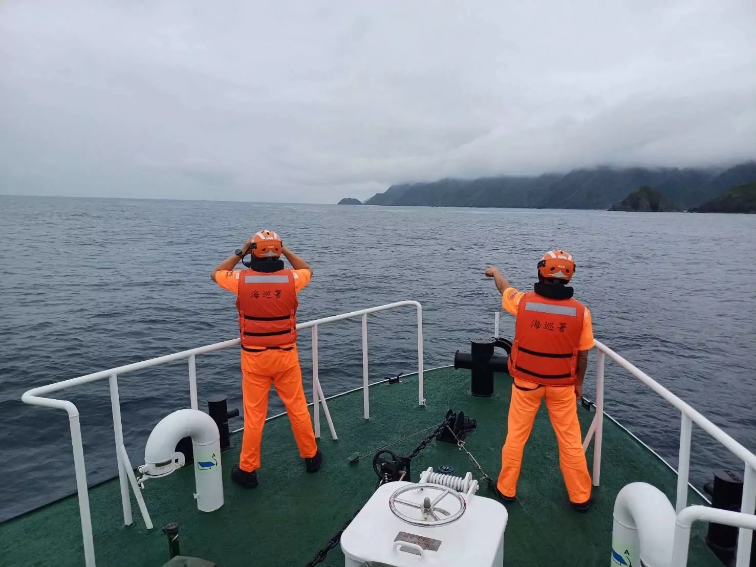 防堵不法守護國土!海巡署北部分署連假擴大海域掃蕩行動 防堵不法守護國土!海巡署北部分署連假擴大海域掃蕩行動