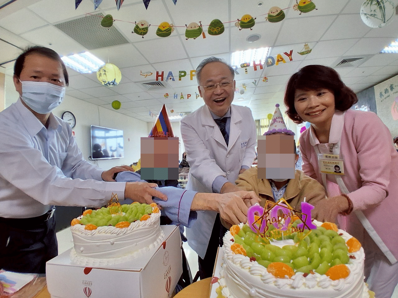 北榮桃園分院護家慶端午 長輩體驗包粽樂趣 S__275423236_0_0