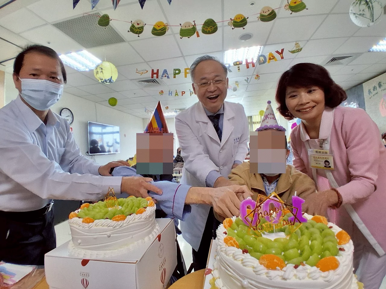 北榮桃園分院護家慶端午 長輩體驗包粽樂趣 S__275423236_0_0