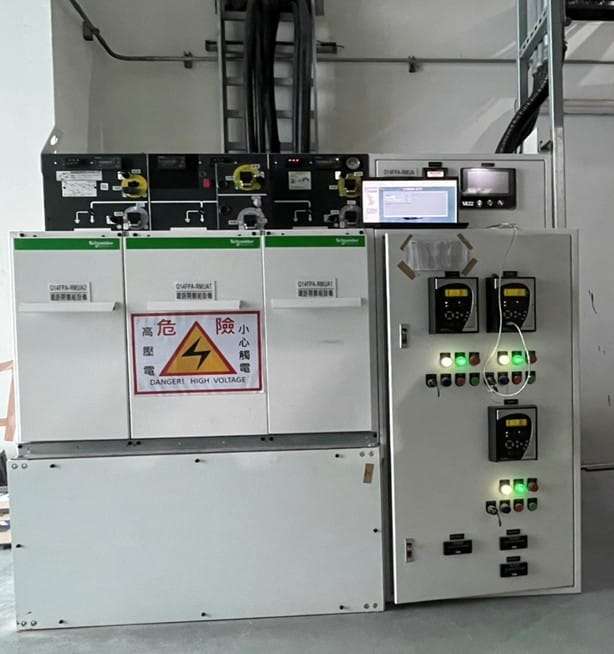 桃捷綠線成功送電至高架車站供電機房 力拼明年北段優先通車 messageImage_1748500844516