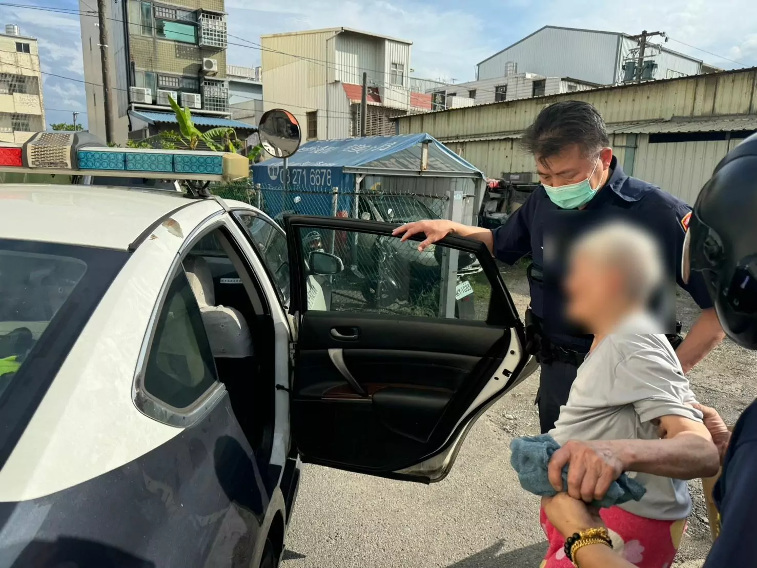 8旬失智老婦端午節迷途 警民合力助她平安返家團圓 628996_0