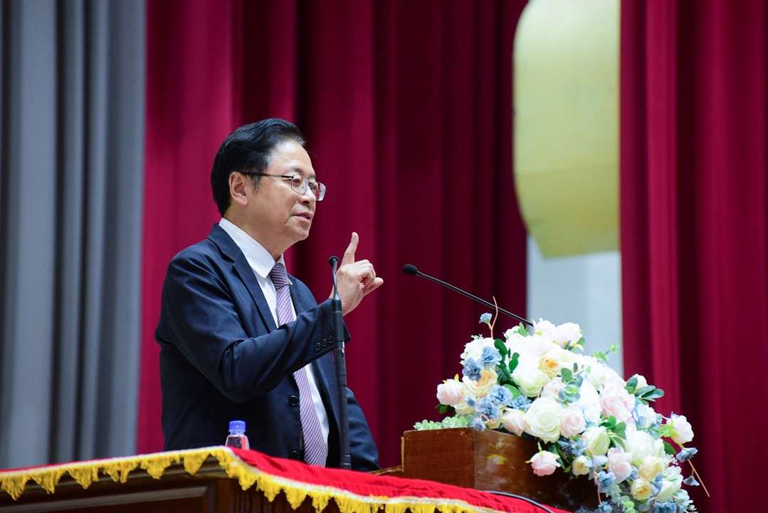 03 桃園市長張善政出席致賀，強調課程的價值不僅在於成績，更在於所蘊含的核心精神。