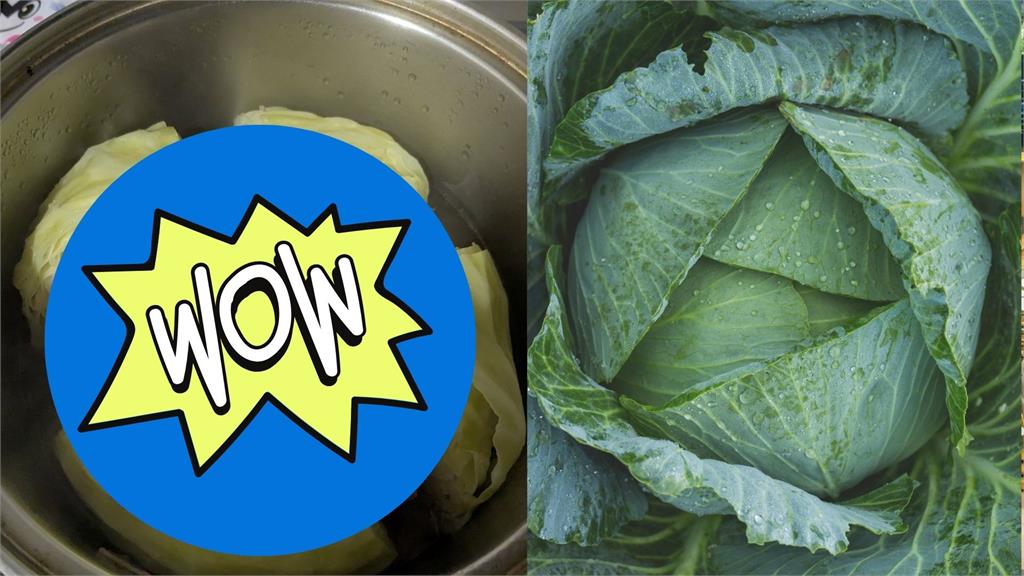 日男把高麗菜玩壞！網見黑暗料理嚇：會爆炸嗎？