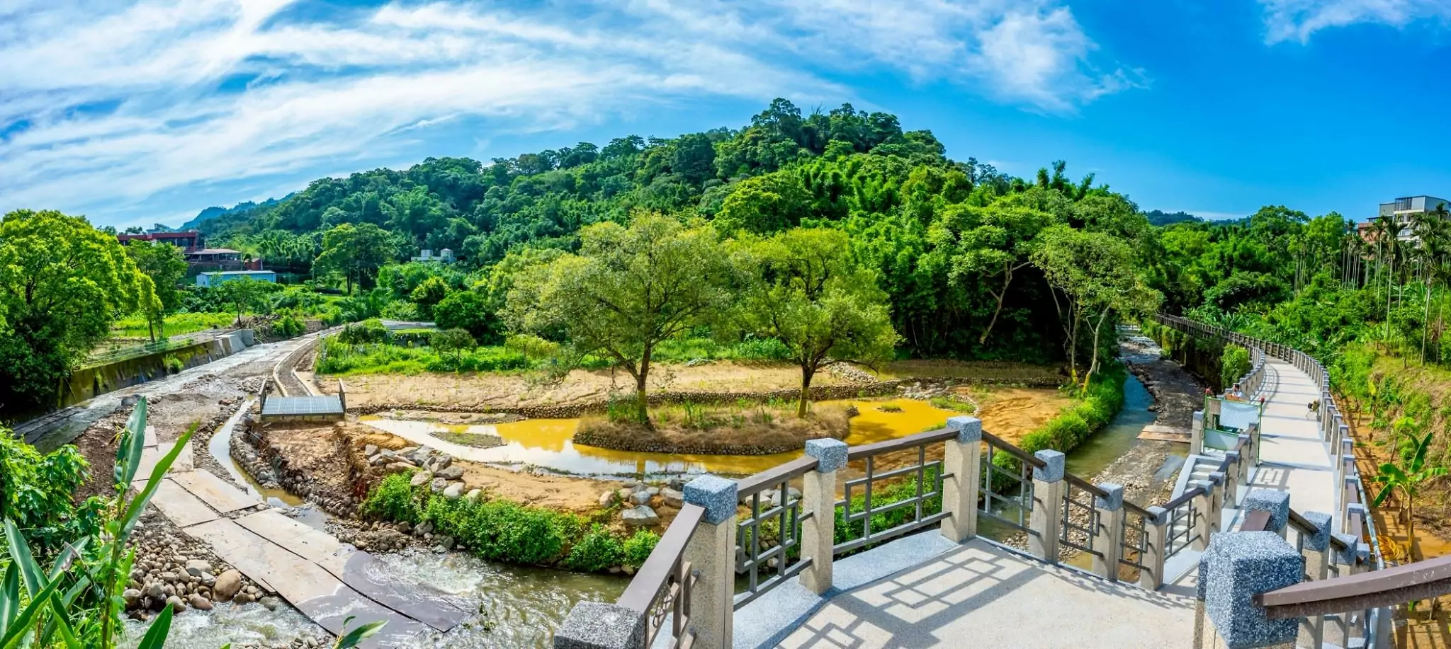 草嶺溪水環境營造工程力拼11月完工 打造大溪旅遊新亮點 草嶺溪水環境營造工程力拼11月完工 打造大溪旅遊新亮點