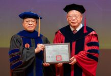 臻鼎科技沈慶芳獲頒中大名譽博士 肯定對產業與社會的卓越貢獻
