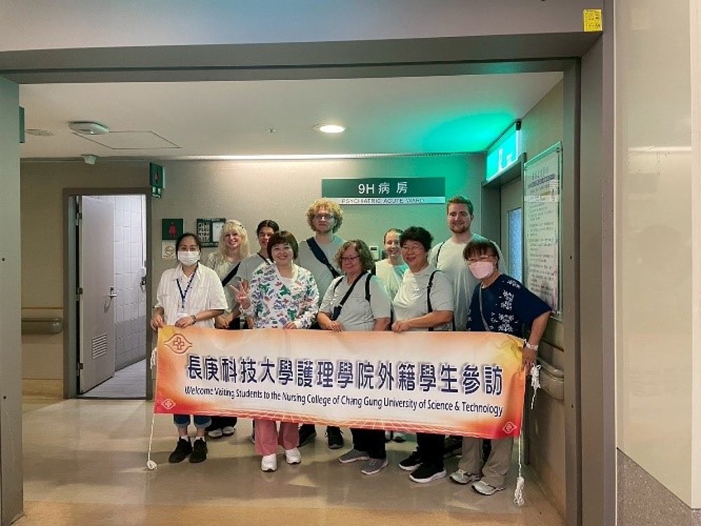 長庚科大推動跨國醫護交流 帶威斯康辛大學師生體驗台灣文化 132315464 1