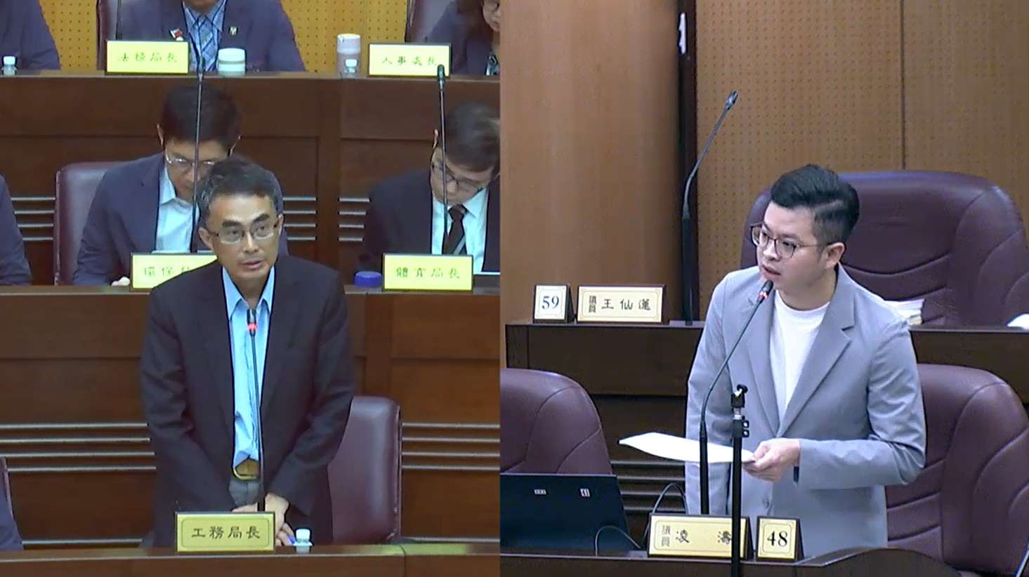 民代籲桃市府檢討道路挖掘管理自治條例 改善交通堵塞 14525g454f 1