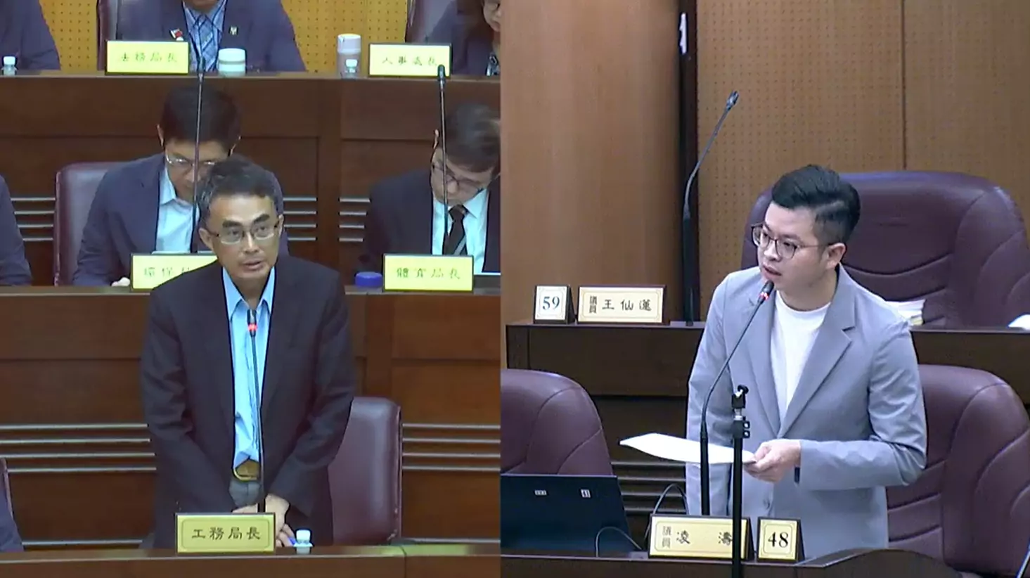 民代籲桃市府檢討道路挖掘管理自治條例 改善交通堵塞 14525g454f 1