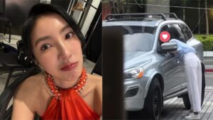 靠車窗討親親！楊謹華與老公超閃日常曝光 僅58秒甜到融化