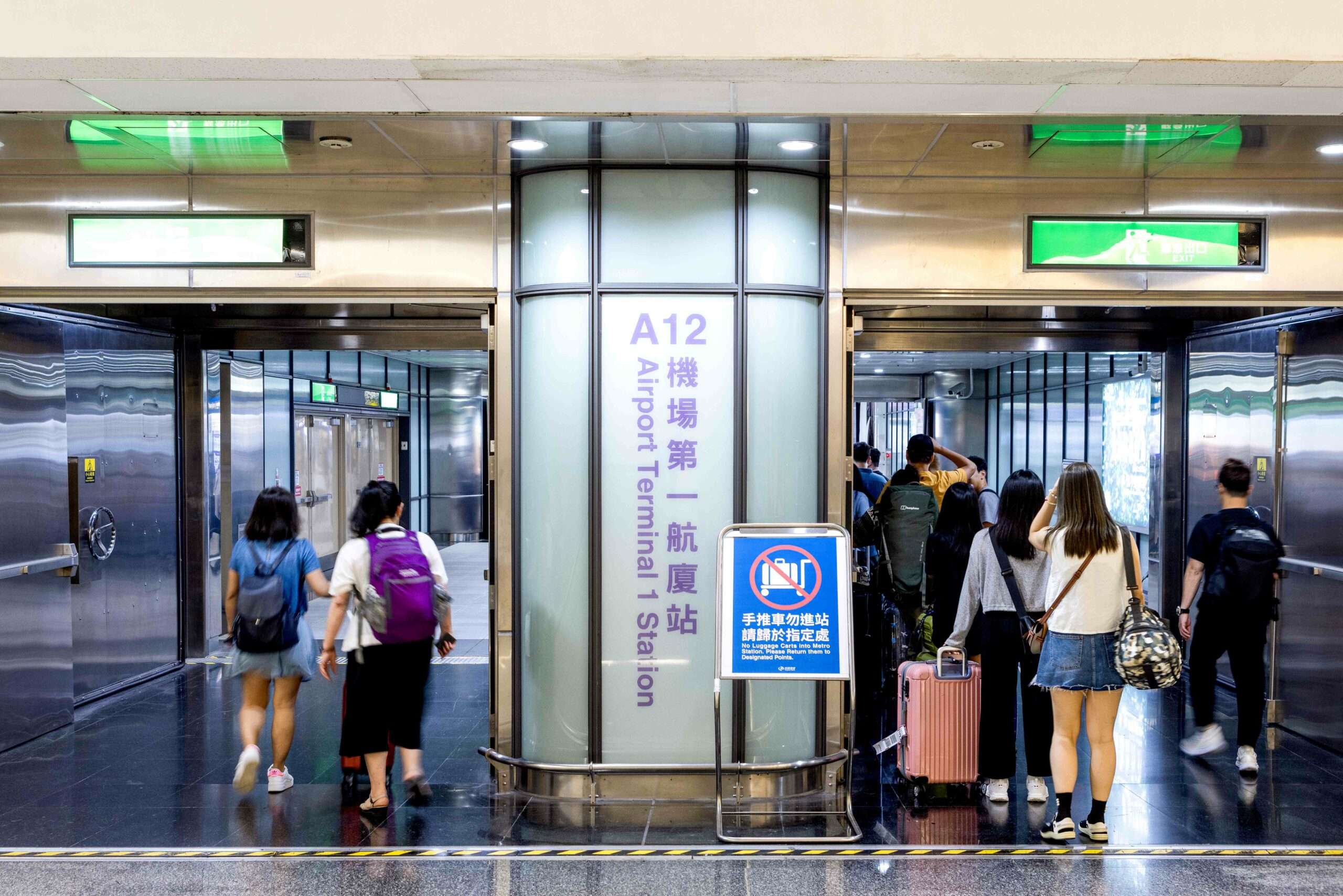 機捷旅客大幅增加 桃捷調整、新增A12第一航廈站收費閘門 28 scaled