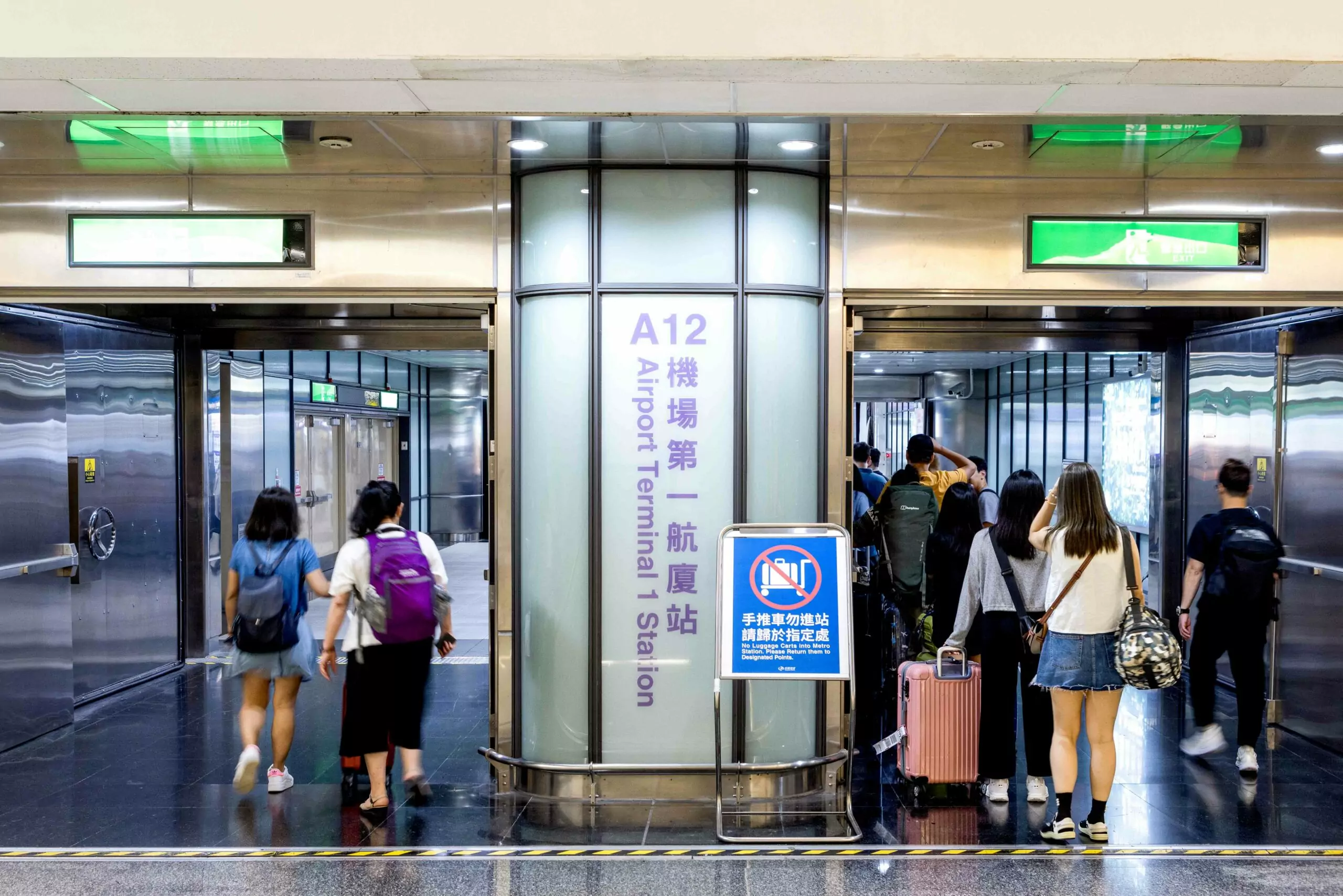機捷旅客大幅增加 桃捷調整、新增A12第一航廈站收費閘門 28 scaled