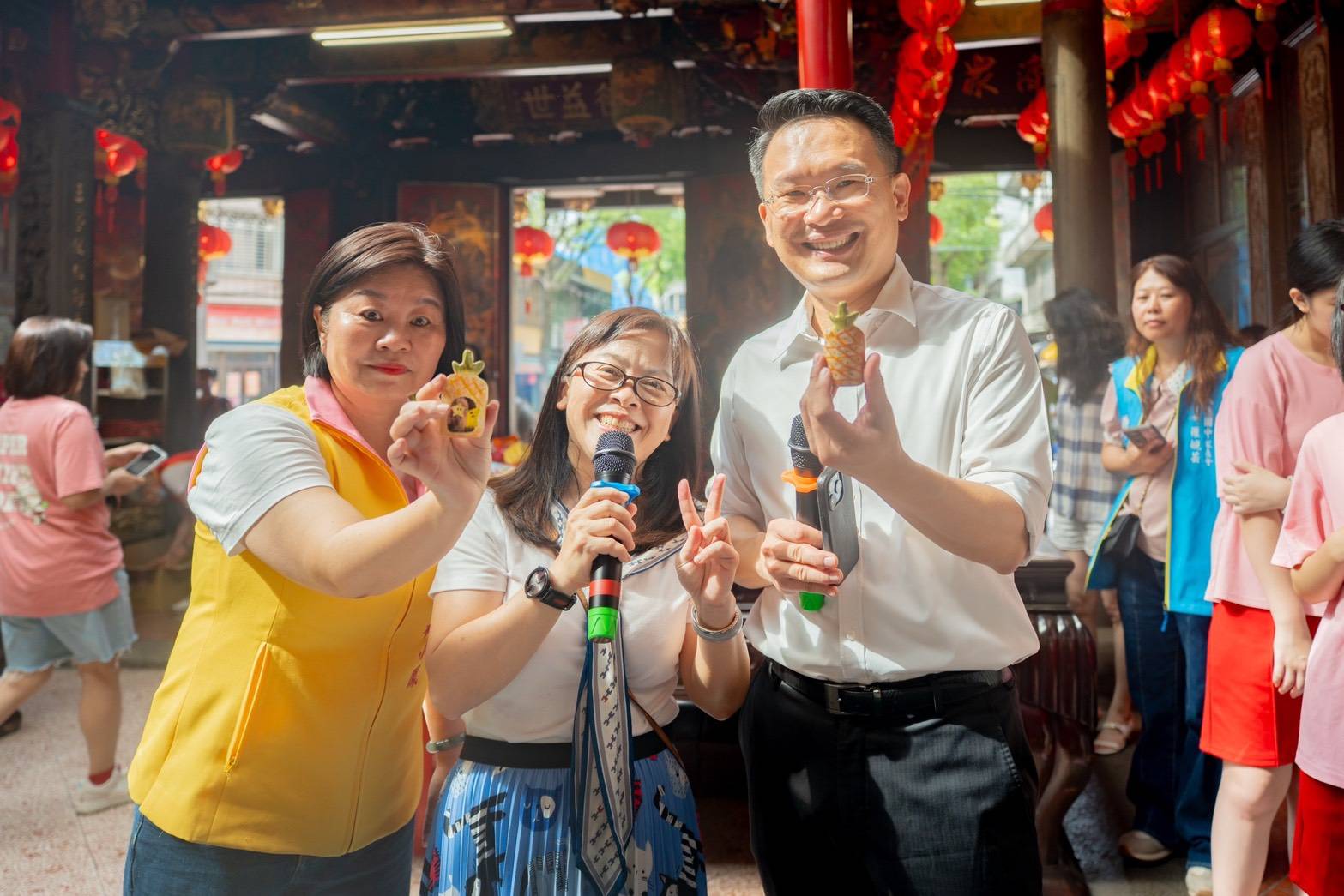 創意筊杯走進八德三元宮 蘇俊賓:活化傳統文化最佳示範 340293 0