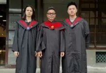 設計世家齊聚中原大學!父子三人同年畢業為學院添亮點 設計世家齊聚中原大學!父子三人同年畢業為學院添亮點