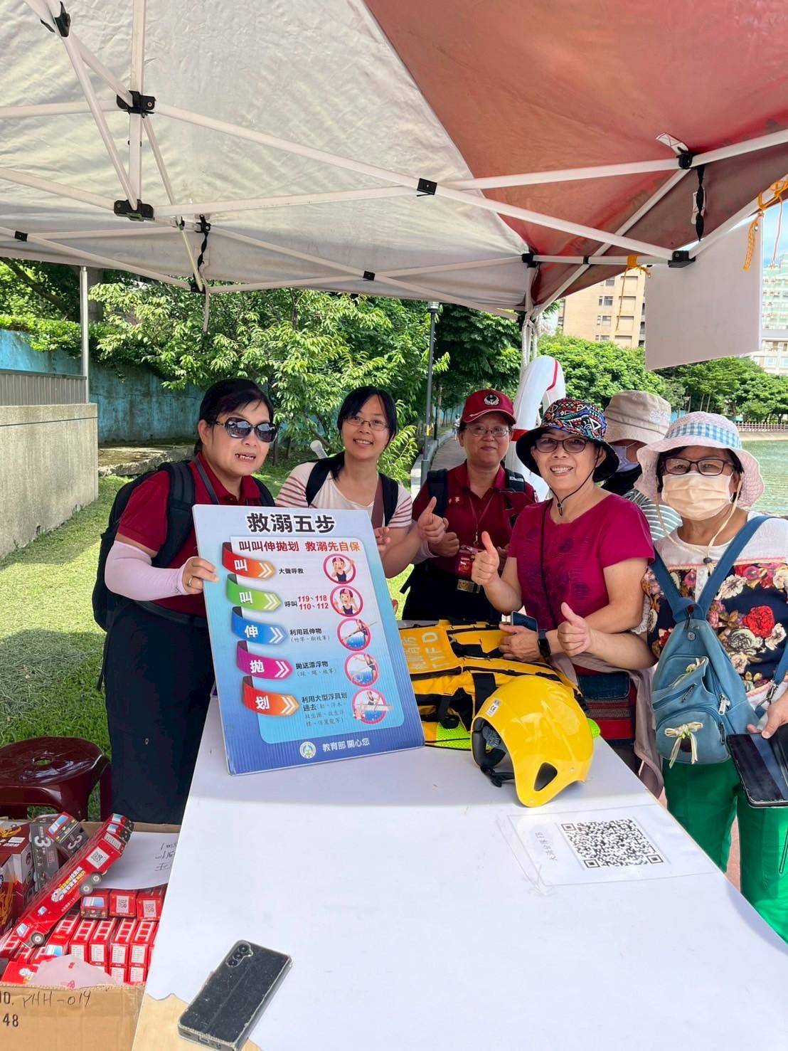 有人掉進埤塘?桃園大湳消防分隊搶救演練逼真登場 526651
