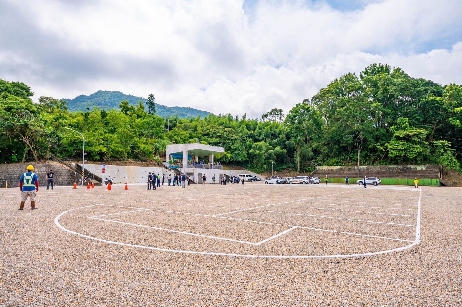 復興介壽國中舊址變身停車場 增144車位紓解觀光車潮 52db04dd b810 4814 95a0 f8737b52df92