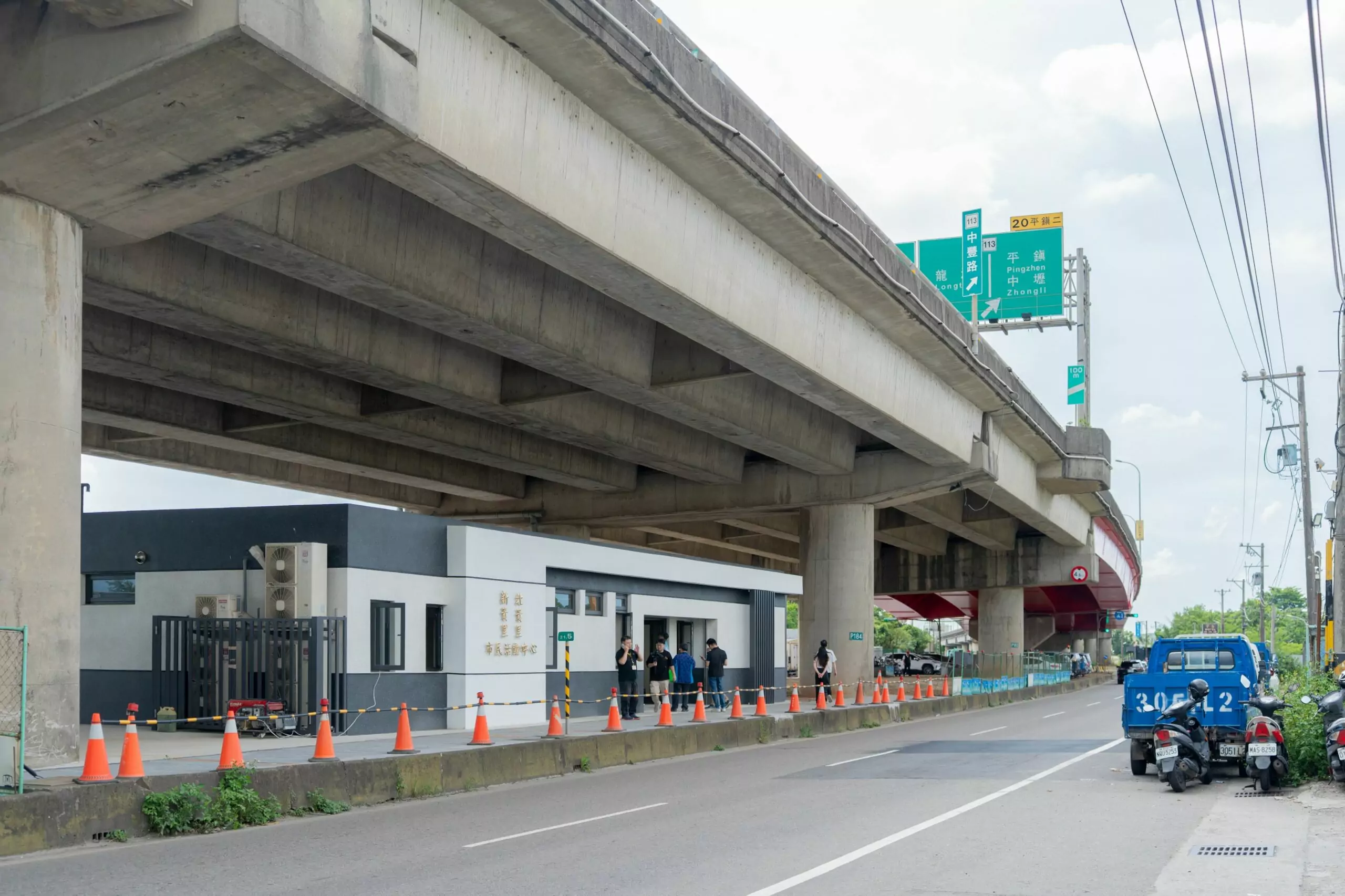 活化台66橋下空間 桃園平鎮2市民活動中心預計8月啟用 活化台66橋下空間 桃園平鎮2市民活動中心預計8月啟用