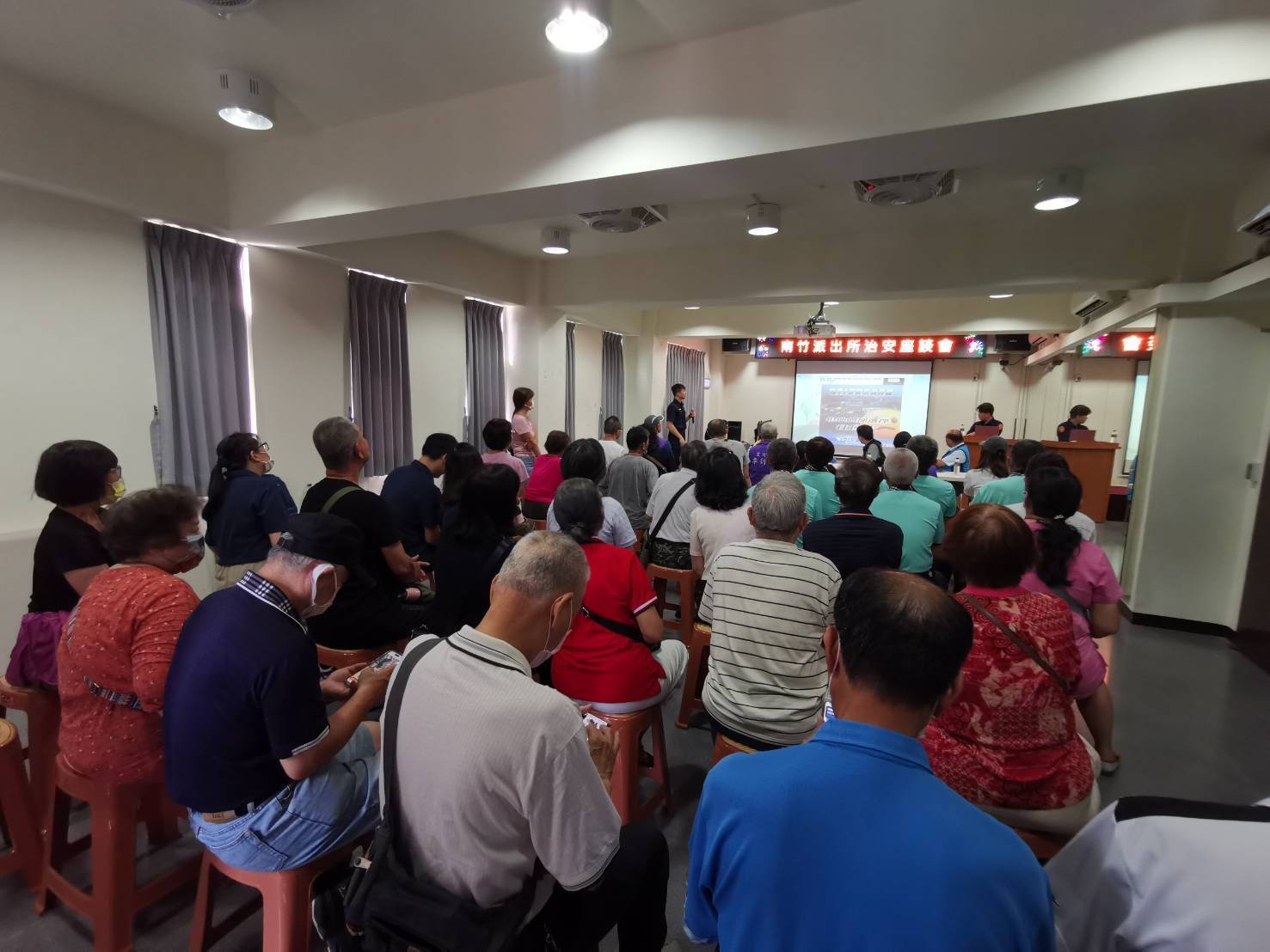 蘆竹警深入社區與民對談 分享防詐觀念守護財產安全 647793 0