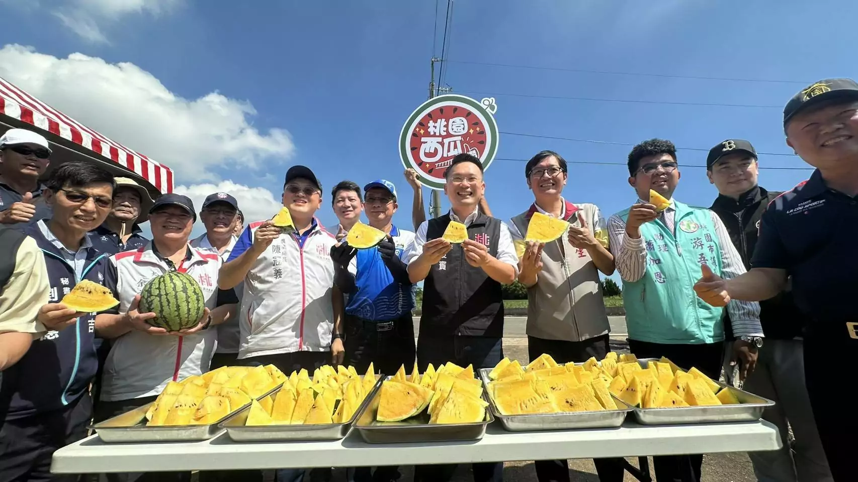 桃園擴大推廣紙農膜導入西瓜田 蘇俊賓:兼具環保與經濟效益 858912