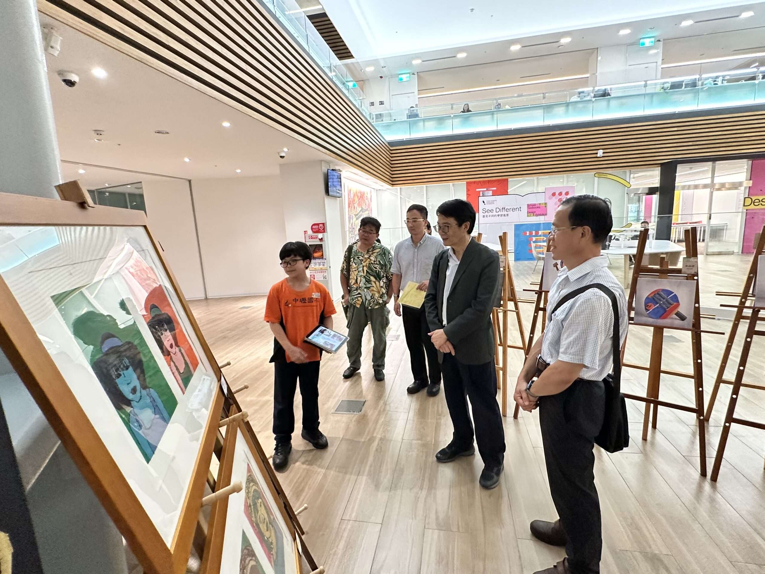 桃市4國小美術班舉辦聯展 「藝維度」打造孩子們的創意宇宙 S 10674234 scaled