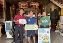 宗教場所火災風險高 桃園大有消防分隊宣導「保命神器」提早預警