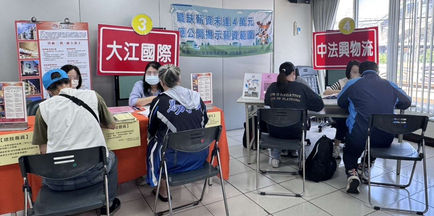 求職注意!桃園7月徵才活動準備開跑 6場次提供7500工作機會等你選 S 43540496