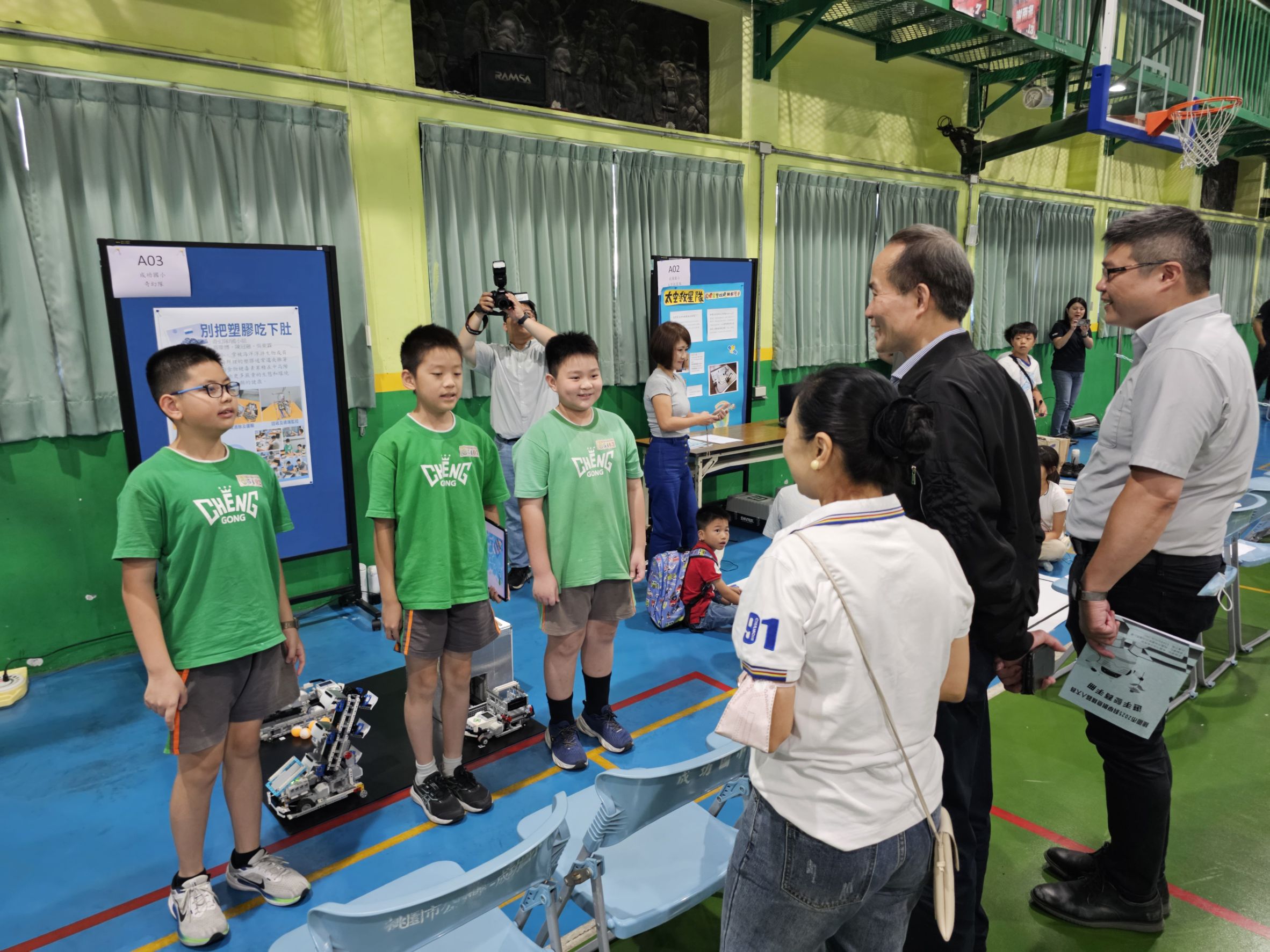 桃園科學創意機器人大賽登場 96隊同場較勁展創意 S 4530319 0