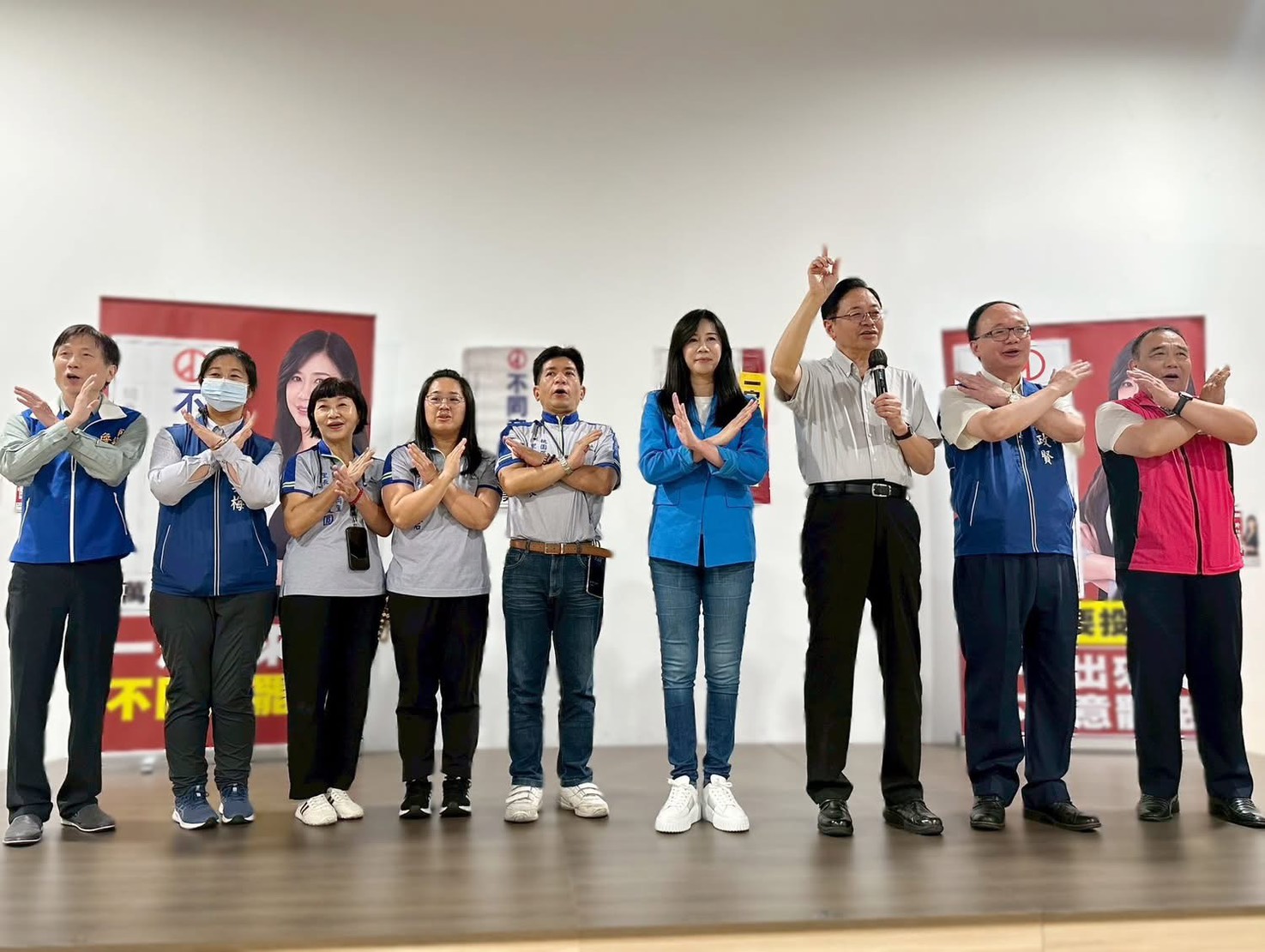 籲選民投下「不同意罷免」萬美玲:民主不能被仇恨綁架 S 5464415 0