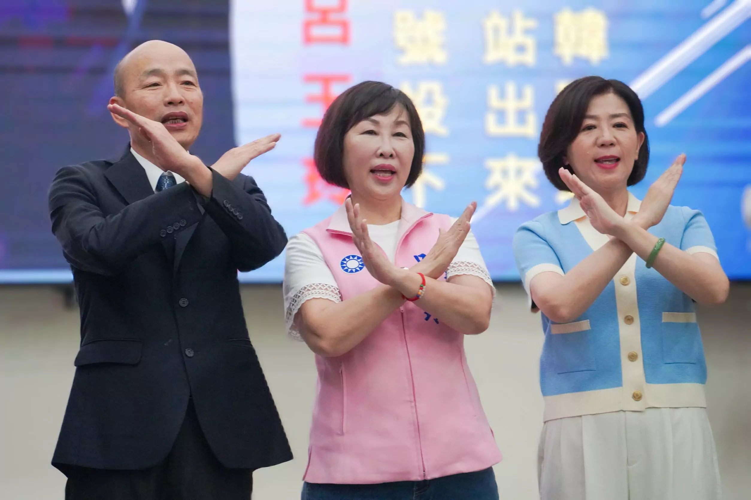 韓國瑜桃園為呂玉玲站台 批大罷免傷害台灣民主 S 76202028 0