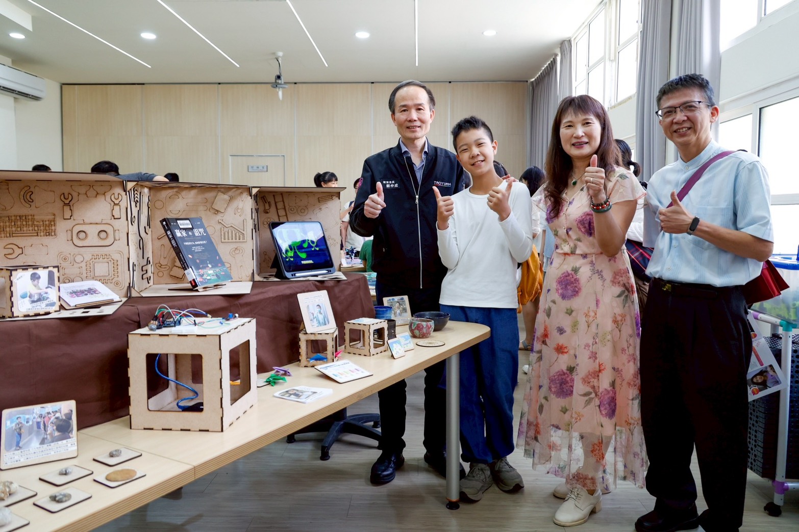 桃園自主學習3.0實驗室成果展 多元創意大放異彩 S 8593447 0