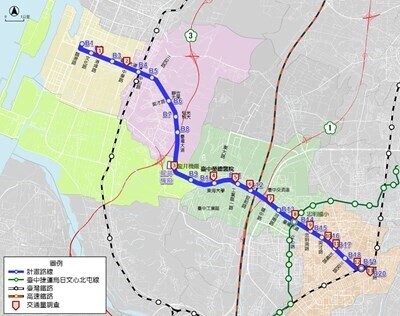 台中捷運藍線免二次環評 捷工局將辦公開說明會