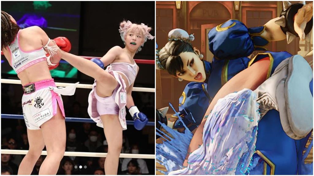 真人版春麗!腿法可愛又無解 日正妹「百裂腳」踢傻對手