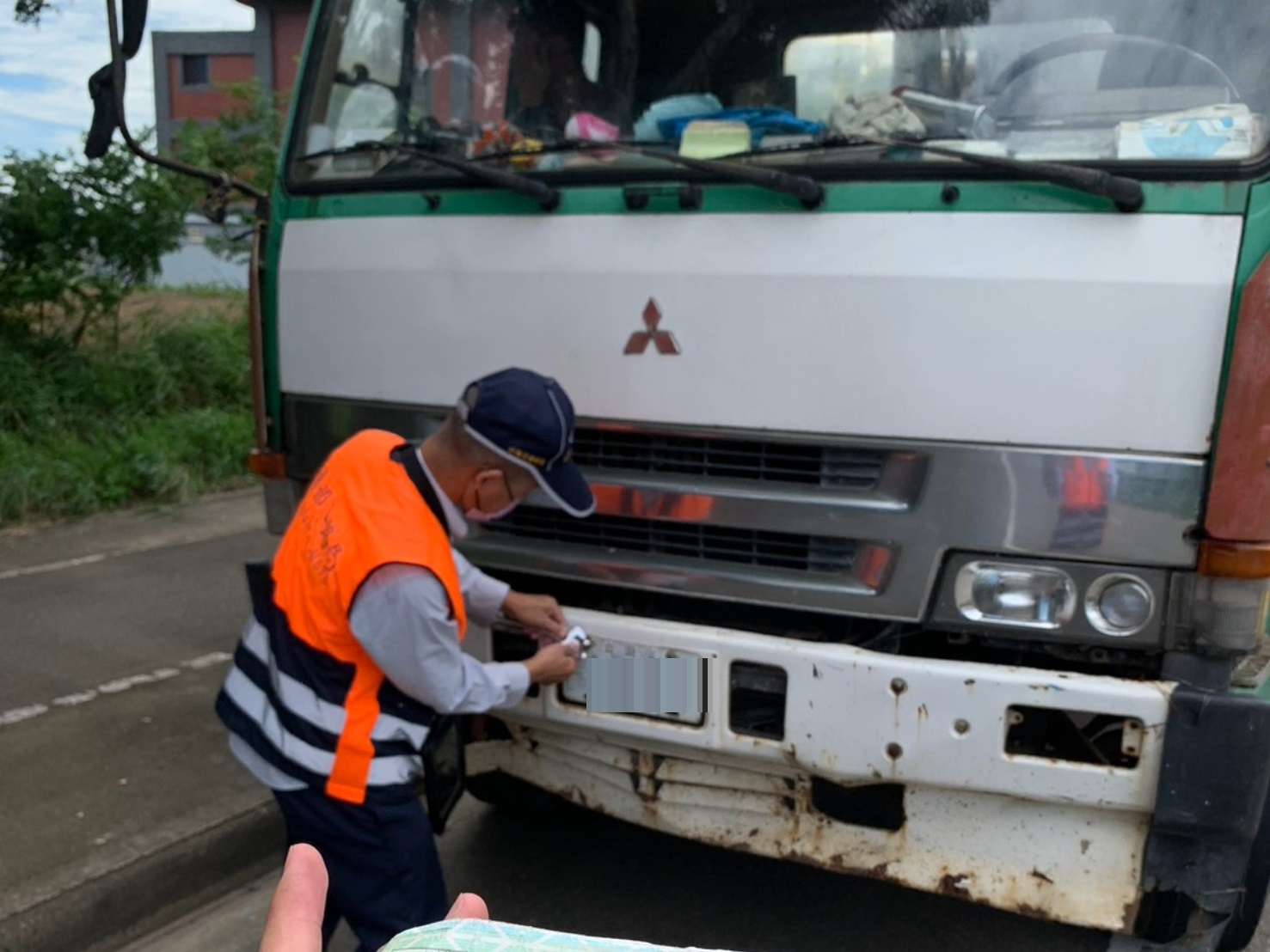 桃園監理站台61抓違規 大貨車掛註銷牌照上路慘了 h6w5f6wrf