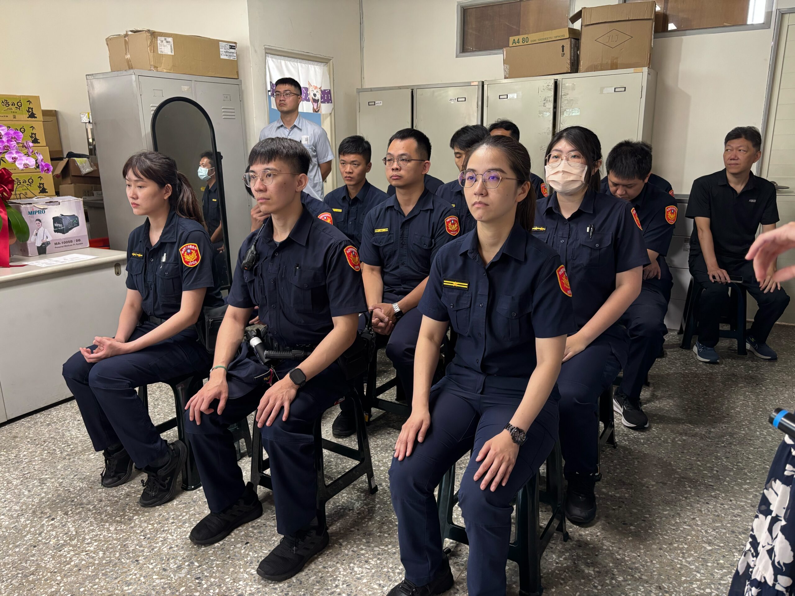 龜山派出所迎新任所長!張維忠承諾為民打造幸福家園 S__81051673_0