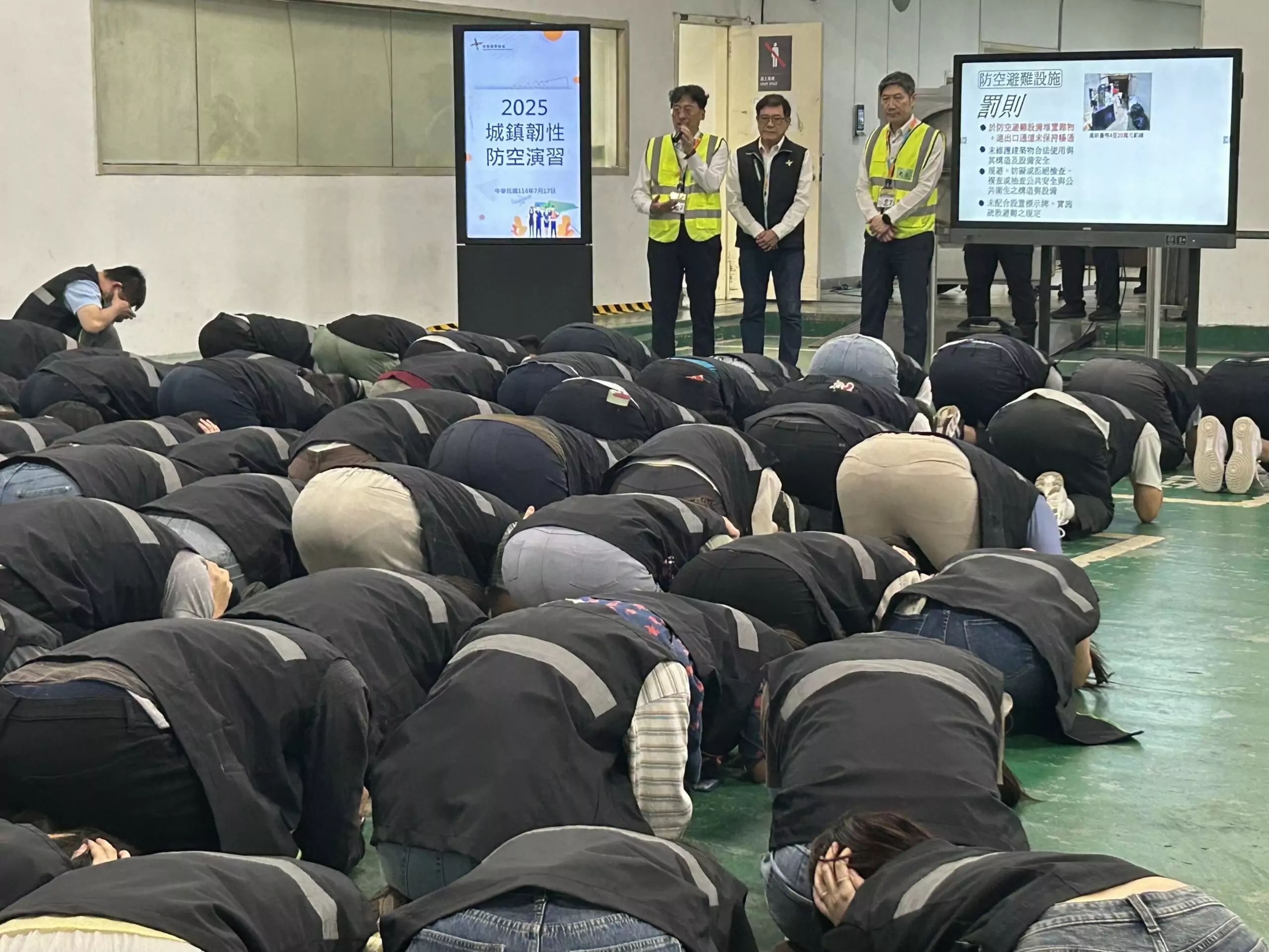配合城鎮韌性演習 桃機落實疏散避難 配合城鎮韌性演習 桃機落實疏散避難