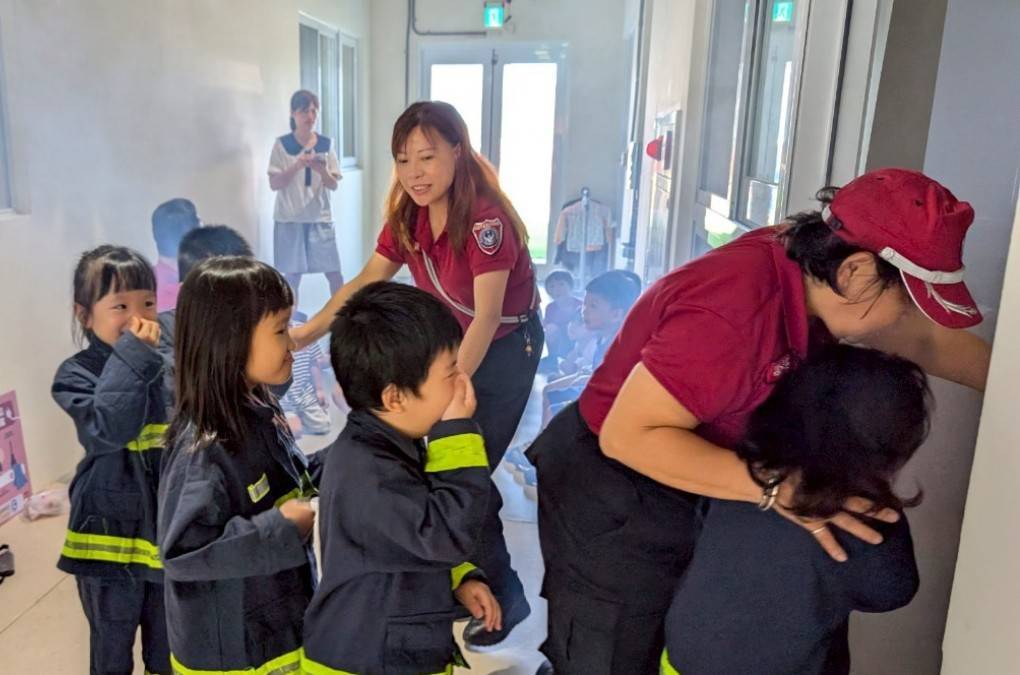桃消茄苳分隊舉辦防災宣導活動 幼童化身小小消防員 1351564